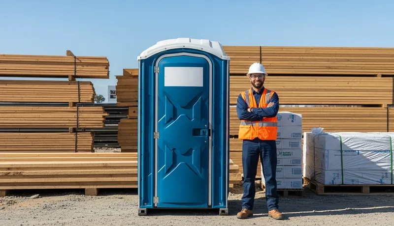 Construction compliance porta potty in Irving Texas